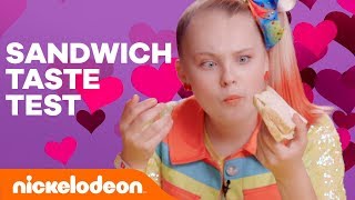 Back to School Sandwich 🥪 Taste Test w/ JoJo Siwa, Hannah Hart &amp; More! | VidCon 2018