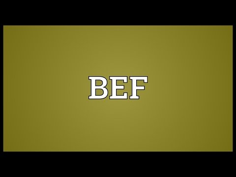 BEF Meaning