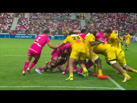 TOP 14 - Essai de Romain BRIATTE 2 (SFP) - Stade Français Paris - Stade Rochelais