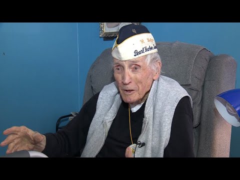 Pearl Harbor survivor honored with surprise party