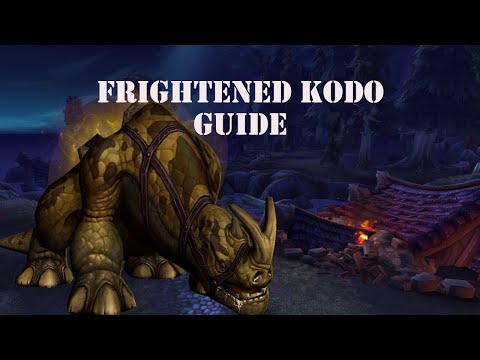 How to get Frightened kodo mount | WOW [GUIDE]