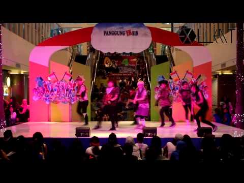 141113 EXOLLENT (EXO DANCE COVER) - 늑대와 미녀 (WOLF), Dubstep @ Kaleidoskpop 0.2