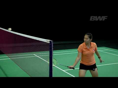 CE2M5V4 Backhand Cross-Court Net Shot