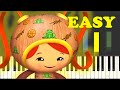 Team Umizoomi The Amazing Cleaning Gizmos Piano Tutorial