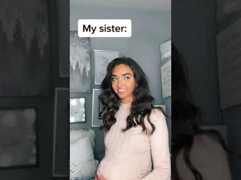 When my sister came home pregnant 😃☕️ #Shorts