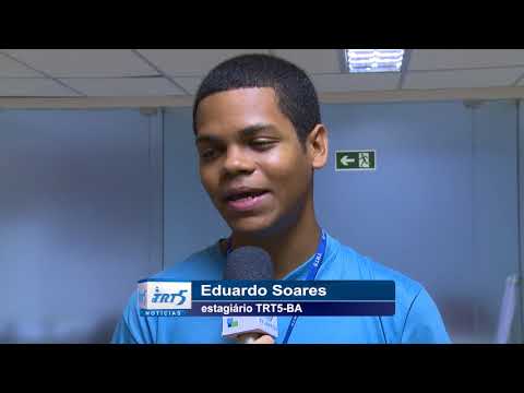 TRT da Bahia promove ação para jovens estagiários