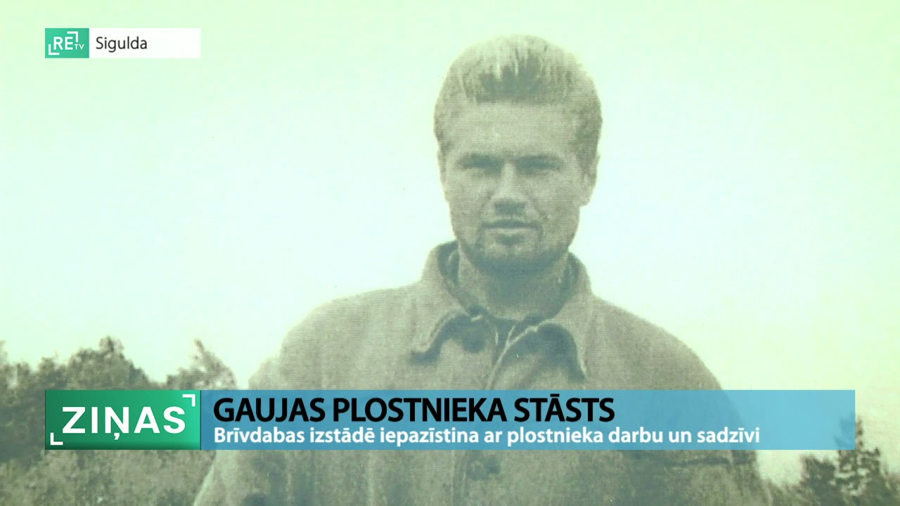 Siguldā tapis autentisks Gaujas astes plosts un ekspozīcija “Gaujas plostnieku stāsts”