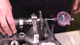 Engine Measuring Camshaft End Play