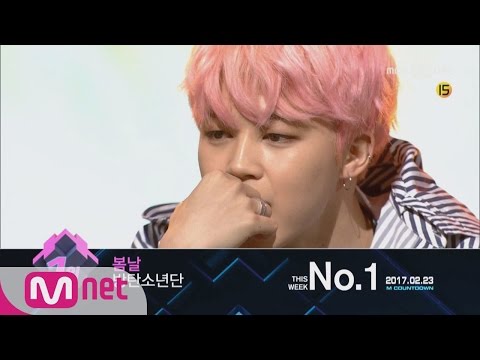 Top in 4th of February, 'BTS' with 'Spring Day', Encore Stage! (in Full) M COUNTDOWN 170223 EP.512