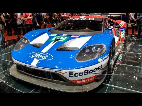 FORD GT LM GTE-PRO GANASSI RACING - GENEVA MOTOR SHOW 2017 HQ