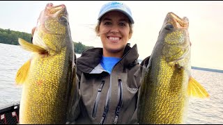 How to FIND and CATCH Summer WEED WALLEYES!