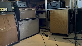 Video thumbnail for 1968 Fender Bandmaster Reverb and a 1967 Fender Vibratone by Dries Solodallas