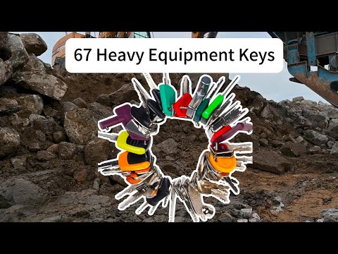 67 Equipment Key Set - Master Machinery Key