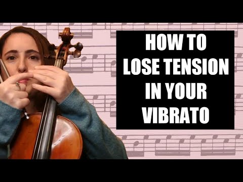 How To Lose Tension In Your Vibrato
