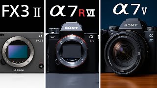 Sony A7V vs. Sony A7R VI vs. Sony FX3 II – ULTIMATE FLAGSHIP CAMERA?