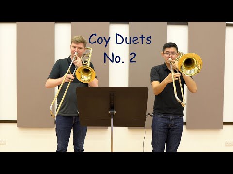 No. 2 - Duets for Trombones - Benjamin Coy