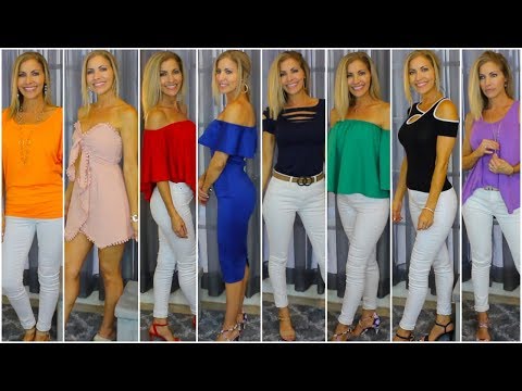 "Over 40 (45)" Amazon Summer Haul & Try On ~ Summer Clothing ~ Summer Outfit Ideas