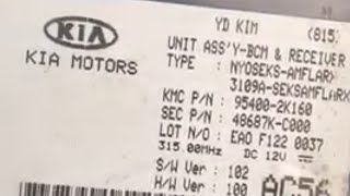 2011 2012 Kia Soul BCM Location and Removal