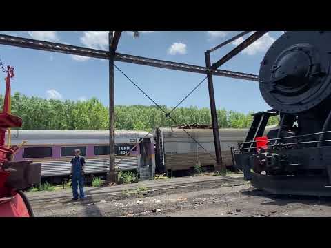 WMSR 501 coupling up to 734 Mountain Thunder