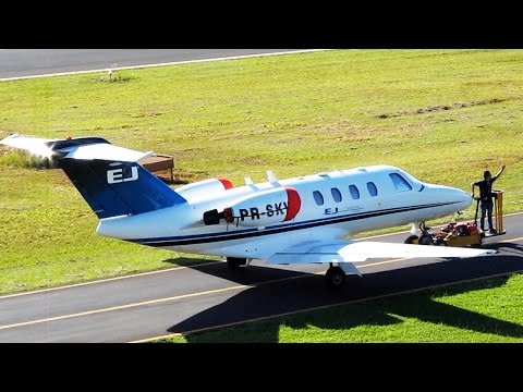 Beautiful Cessna Citation Jet CJ1 525 | Private Jet | Airport | Air Jet Aviation Video