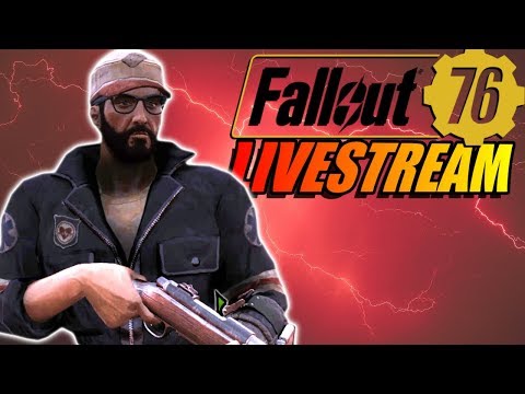 🔴 BASE BUILDING AND EPIC MONSTER HUNTING! - Fallout 76 PC Beta Gameplay LiveStream!