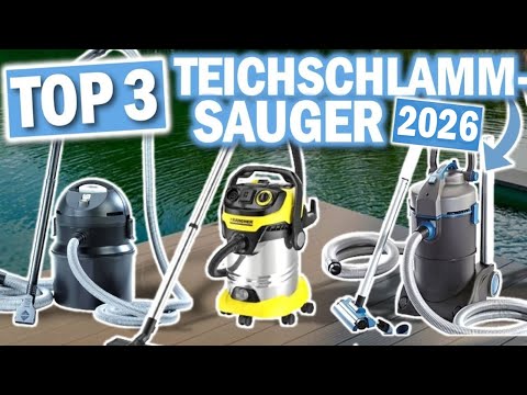 TEICHSCHLAMMSAUGER 2026: Diese 3 Modelle MUSST du kennen!