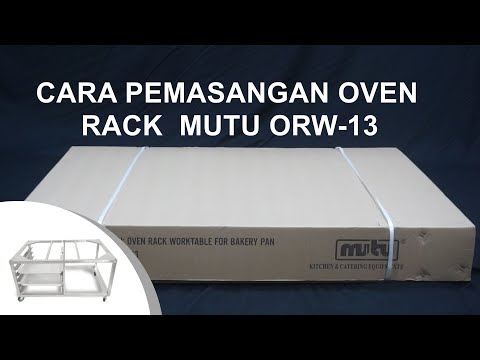 Meja Troli Bakery / Meja Rak Oven Stainless | Mutu ORW-13 on Youtube