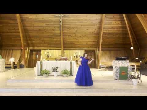 Paganini Caprice No 20 - Khrystyna Lozan - St. John the Apostle Parish Church, Ottawa, Canada
