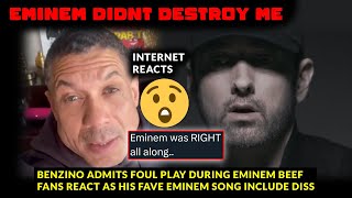 Benzino Admits Foul Play During Eminem BEEF and Reveals His Favorite Eminem Songs Include DISS 👀