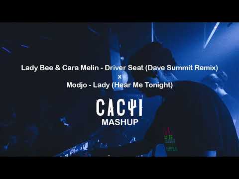 Lady Bee & Cara Melin - Driver Seat (Dave Summit Remix) x Modjo - Lady  (Cacti Mashup)