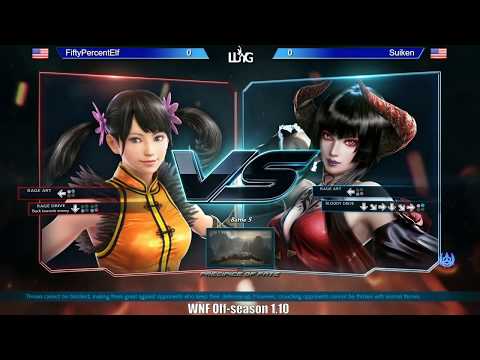 WNF FiftyPercentElf(XIA) vs Suiken(ELI) 4-12-18
