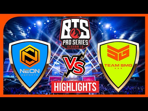 Team SMG vs Neon GAME 1 - BTS Pro Series 12 SEA / HIGHLIGHTS /