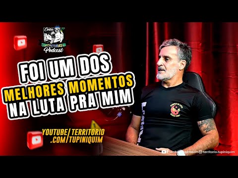 Foi muito bom a sensação de ver ela colocando o cinturão
