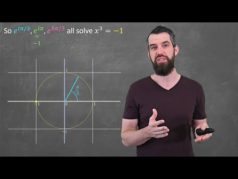 The Polar Form of COMPLEX NUMBERS  // Finding the nth roots of -1