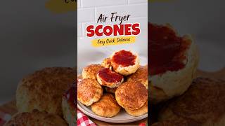 Air Fryer Scones! Golden, Fluffy & Super Easy Recipe