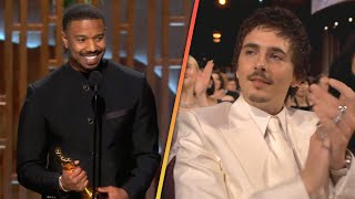 Download lagu Oscars: How Timothée Chalamet Reacted to Michael B. Jordan Beating Him for Best Actor mp3