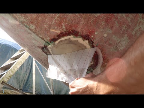 Finishing the Thru Holes - Episode 21 - Free Sailboat Refit