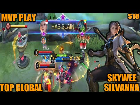 SURPRISE COMBO!!SILVANNA BEST BUILD 2020 . SILVANNA GAMEPLAY BY SKYDEE MOBILE LEGENDS