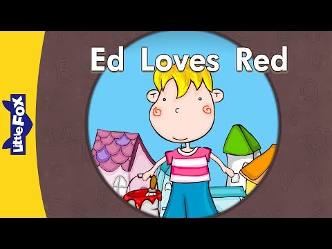 'E' words: Ed Loves Red | Level 3 | By Little Fox