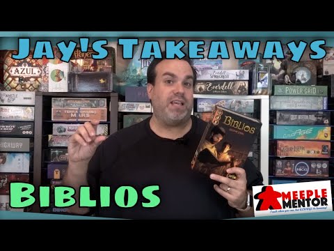 Jay's Takeaways: Biblios