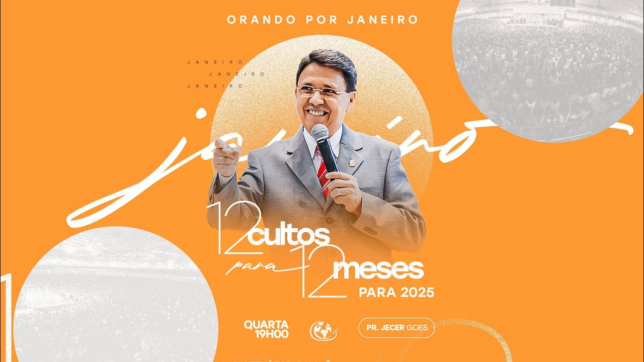 ORANDO POR JANEIRO -  ATITUDES DIANTE DAS DIFICULDADES - 01/01/2025