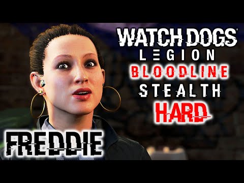FREDDIE’S SIDE MISSIONS – WATCH DOGS LEGION BLOODLINE DLC Stealth Hard Gameplay Walkthrough Part 3