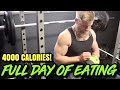 Full Day of Eating | 4,000 Calories (Bulk Mode)