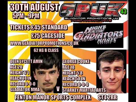 GPUK 43   Dean Lycett vs George Cooke