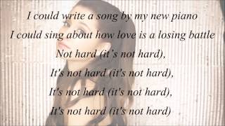 Ariana Grande - Piano (with Lyrics)