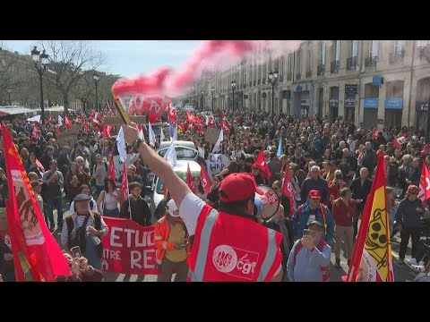 Bordeaux: la manifestation contre la réforme des retraites démarre | AFP Images
