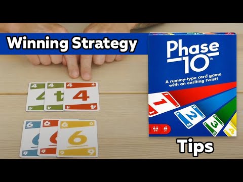 Phase 10 Winning strategy