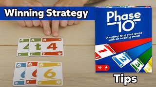 Phase 10 Winning strategy