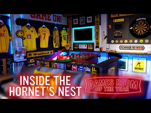 Games Room of the Year 2022 Winner - Inside The Hornet's Nest