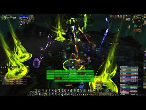 WoW Fist - Mistweaver Heal Monk Antorus, the Burning Throne Raid Garothi Worldbreaker POV